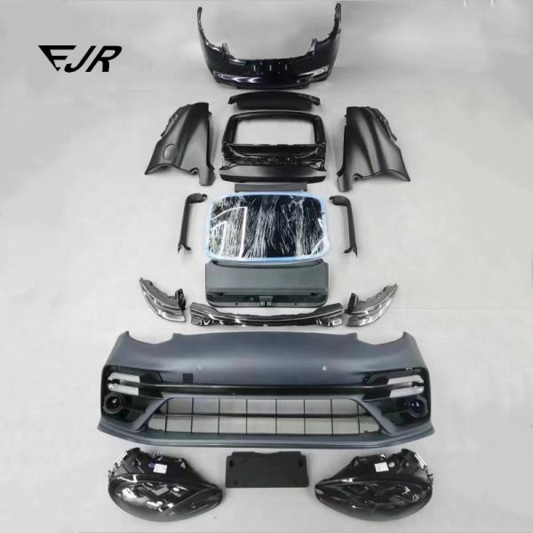 Porsche Paramera 970 To 971 Plastic Bumper Upgrade Kit Led Taillights And