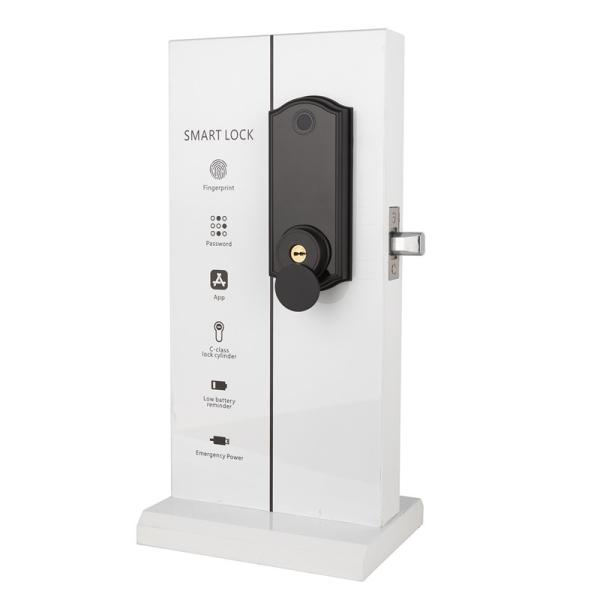 China Touchscreen Smart Latch Door Lock With Fingerprint IC Card Code APP WiFi Control Deadbolt on sale China Touchscreen Smart Latch Door Lock With Fingerprint IC Card Code APP WiFi Control Deadbolt on sale