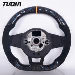 Standard Size Black Volkswagen Carbon Fiber Wheel Golf Mk7 R R-Line Scirocco