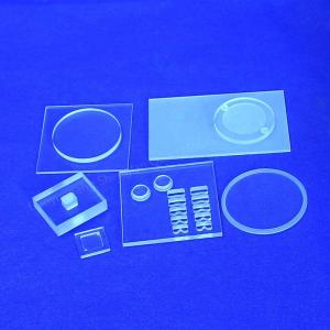 China Customized Transparent Uv Quartz Glass Plate For Viewport Glass factory
