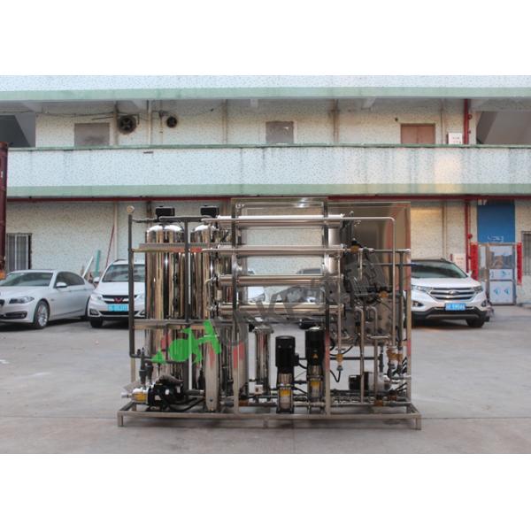 Two Stage RO System For Dialysis 1TPH High Quality For Pure Water Use In Pharmacy With EDI Machine