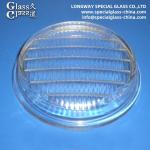 Molded Borosilicate Glass Cover Lens Headlight Glass Cover Irregular Shape