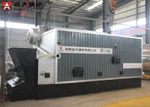 China Biomass Wood Pellet Fired Rice Husk Steam Boiler Water Tube High Heating Efficiency factory