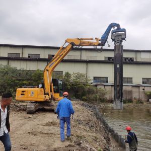 China Pile Driver - Sustainable Solution for Mini Sheet Piles factory