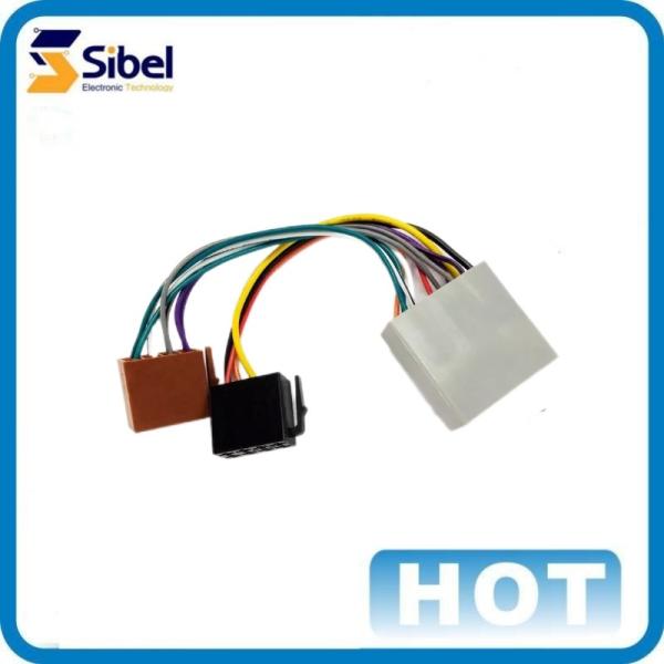 IATF16949 Manufacturer Stereo Audio Molded Cable Car Audio Harness wiring