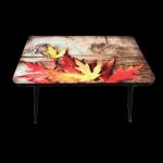 Metal Leg Rectangle 21kgs 0.1m3 Modern Glass Top Dining Table
