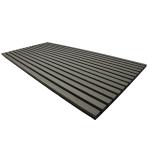 Elegant Decorative Veneer Wood Slat Acoustic Panels Felt Backing 0.85NRC E0