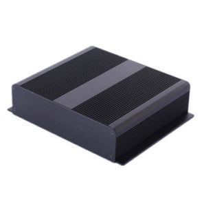 China Bright Black Anodizing Extruded Aluminum Enclosure 6063 / 6061 / 6005 factory