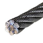 High Strength 8x36WS IWRC/FC Steel Wire Rope for Port Lifting Tolerance ±1%