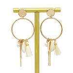 Helix Piercing Gold Huggie Hoop Earrings Diamond Stud Body Piercing 10mm Gauge