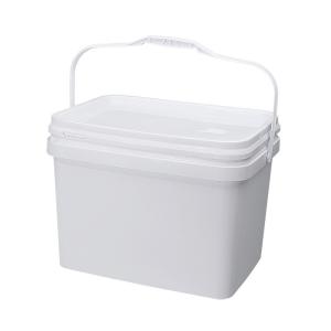 China Thickened Lid Plastic Rectangle Bucket With Lid For Outdoor Fishing Camping 4 Gallon factory