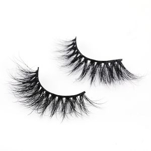 Reusable Mink False Eyelashes , 15mm Short 3D Mink Lashes