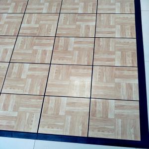 China 300x300mm Tile Dance Floor Polypropylene Outdoor Dance Floor Tiles factory