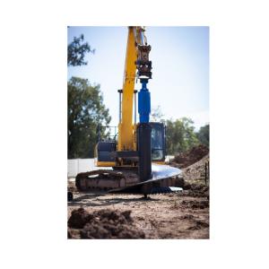 China Hydraulic Ground Earth Auger Drive Drill For Excavator Skid Steer Backhoe factory