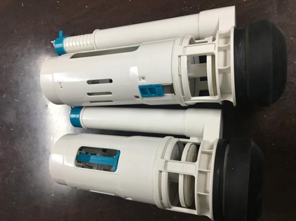 Auxiliary Flushing Toilet Inlet Valve / Toilet Cistern Dual Flush Valve Wall