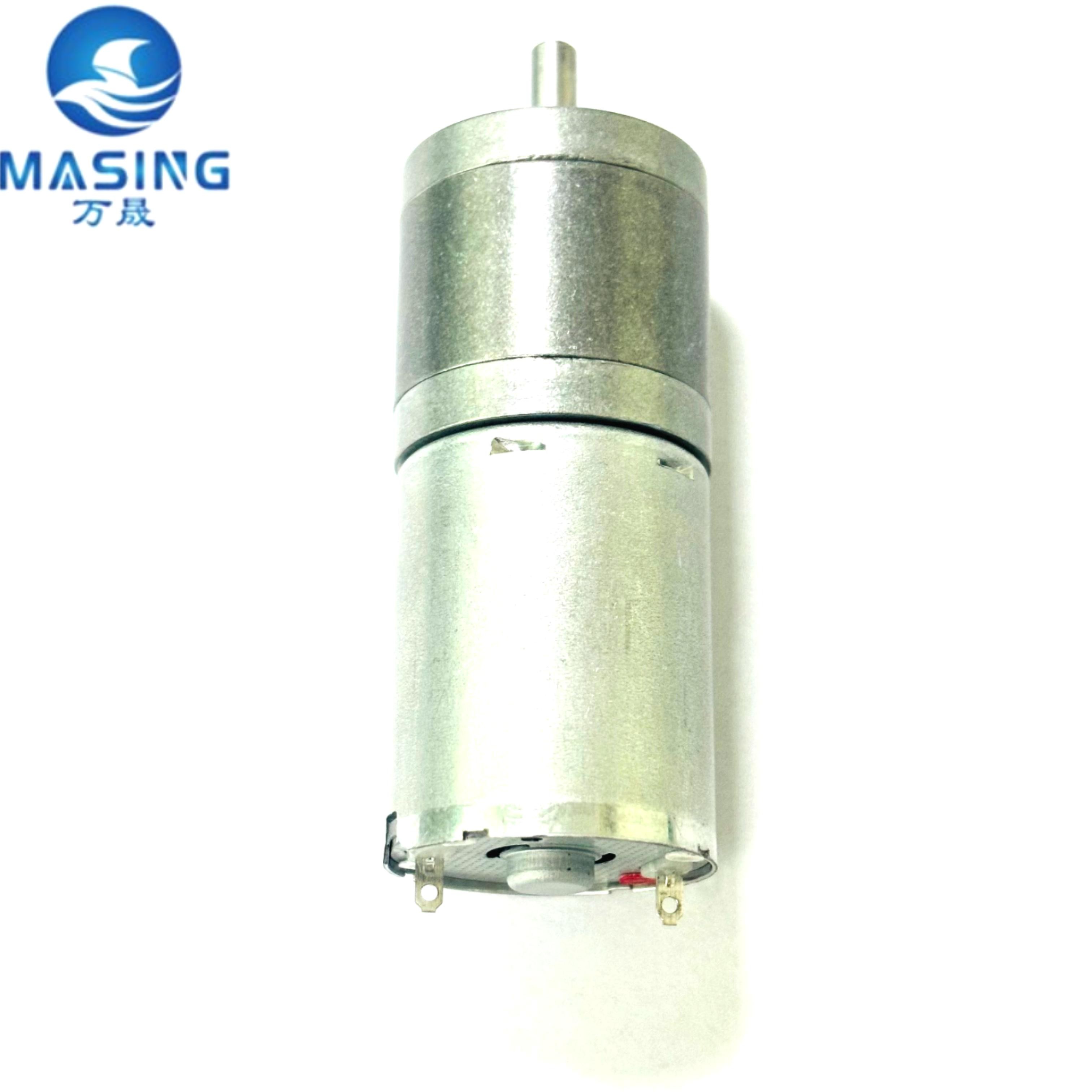 Gearbox 25mm DC Gear Motor Low Rpm RF-370 High Torque Brushed DC Motor