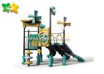Jungle Style Outdoor Swing Slide Trampoline Jump Park Environmental Protection