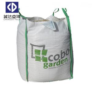 China Plastic Jumbo PP Bulk Bags Tubular Type For Packaging 90 X 90 X 120cm Size factory