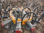 600mm-1800mm Pile Diameter Hydraulic Pile Cutter , Hydraulic KP380A Pile Breaker
