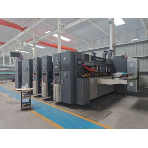 High Speed Automatic Carton Flexo Printing Slotting Die Cutting Machine