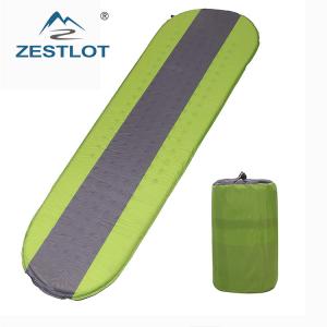 China 75D Polyester PVC Coating Compact Sleeping Pad For Hiking factory