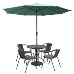 9 Foot Straight Coupling Bottom Pole Outdoor Beach Umbrella