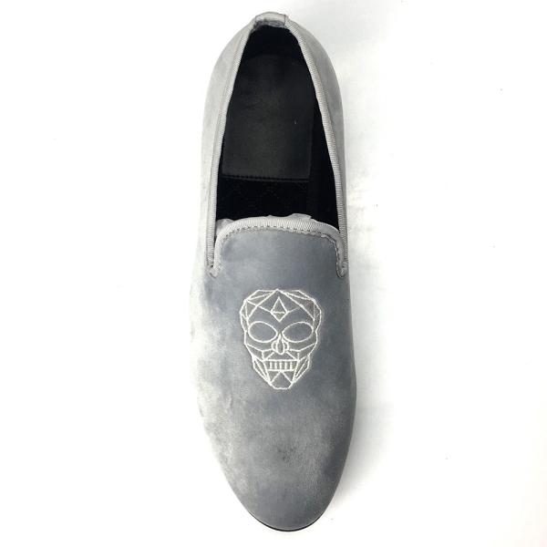 High End Summer Mens Velvet Loafers Rubber Smooking Slipper For Famous Russian