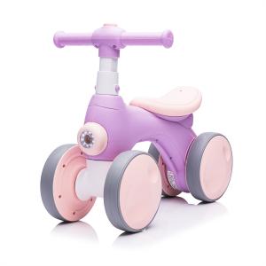 China Product Size 56*30*45 Children's Four Wheel Ride On Car with Music and Bubble Device factory