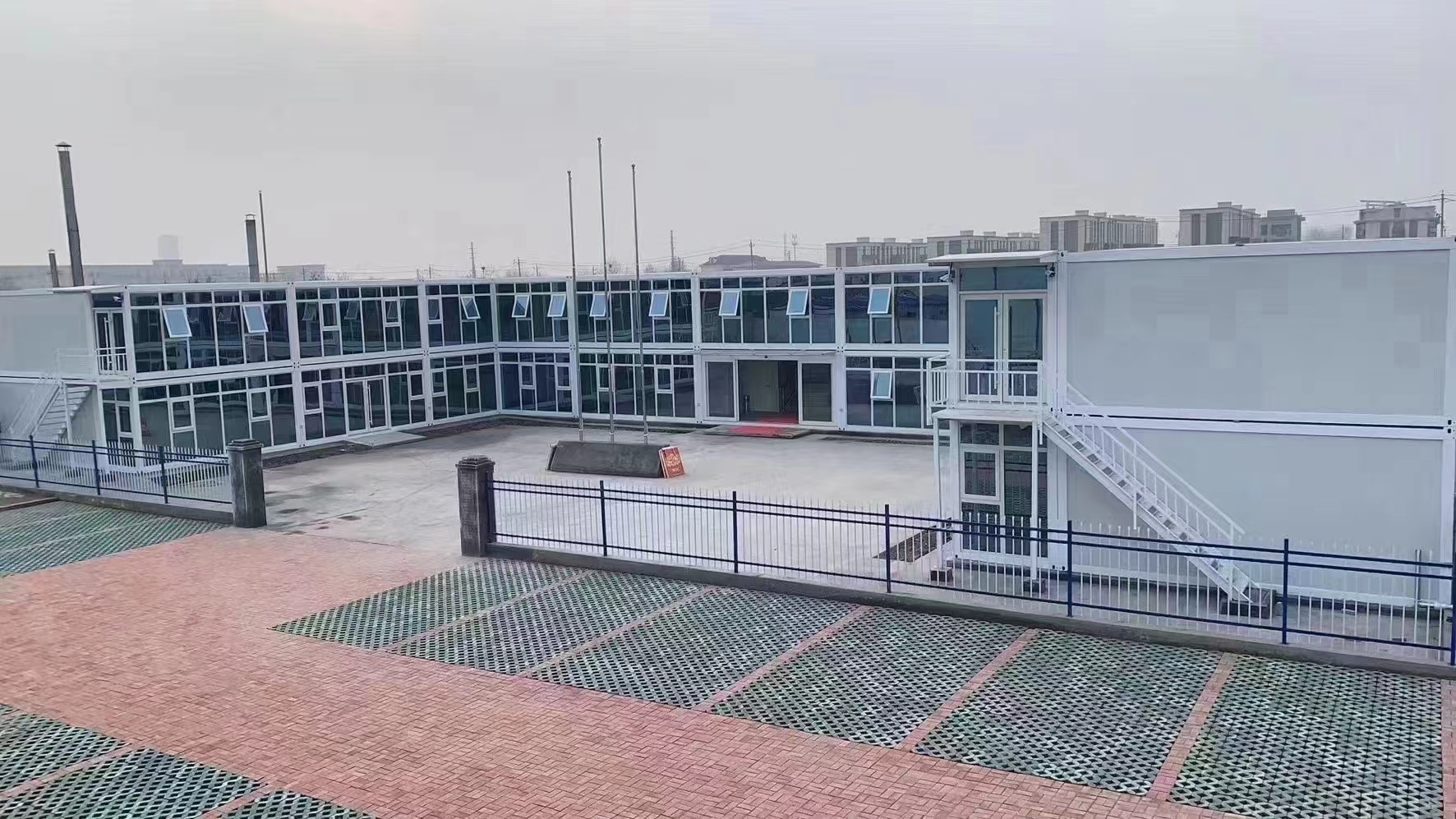 Professional Architect Drawing Modern Design Style Prefab Office Container from 2023