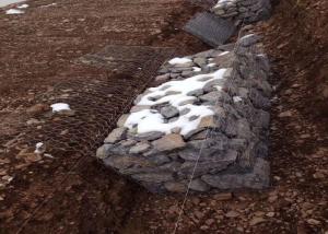 China Zhuoda Scour Protection 2.7mm Galvanized Gabion Mesh factory