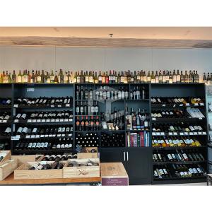 China EPE Foam Packaging Wine Display Cabinet 16mm Thick Selectable MDF factory