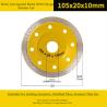 Buy cheap 115mm Diamond Cut Circular Saw Blade Mesh Corrugated from wholesalers