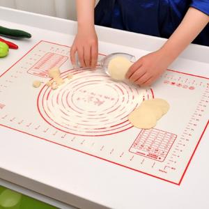 China Baking Silicone Fondant Pastry Rolling Cutting Mat Cake Cookie Tool factory