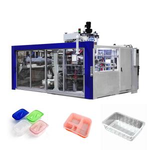 China One Station PLA CPET Plastic Thermoforming Machine factory