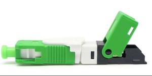 China Fiber Optic Quick Connector Single Mode Or Multi Mode Reusable Time ≥10 Times Quick Connect Fiber Optic Connectors factory