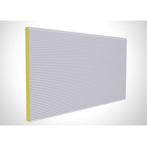 Structural Polyurethane Foam Sandwich Panels , Polyurethane Cold Room Panels