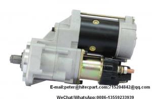 China Auto Diesel Engine Parts Starter Motor Assy , Truck Genuine Starter Motor 4BC2 4D33 on sale