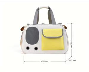 China Portable Shoulder Pet Carrier Crossbody Bag Outdoor Travel Dog Cat Pet Carrying Bag factory