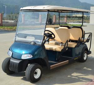 China 48V Maintenance-Free Battery Operate Electric Small Golf Carts With 6 Sofa Seats factory