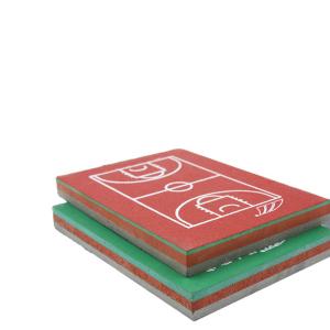 China Seamless High Elasticity PU Sports Flooring for Basketball Court factory