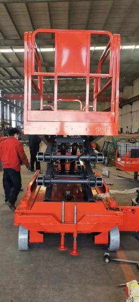 1200*1000mm Portable Small Lift Table Hydraulic Mini Mobile Scissor Lift