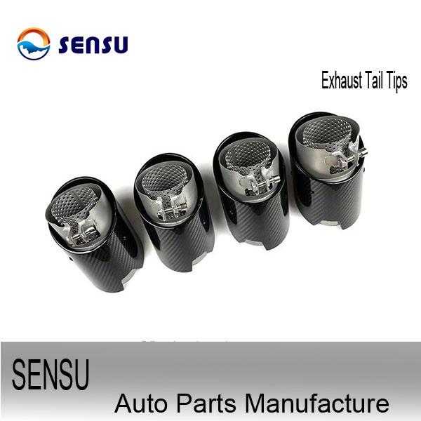 Corrosion Proof Stainless Steel Car Exhaust Muffler Tips Toyota Auto Exhaust