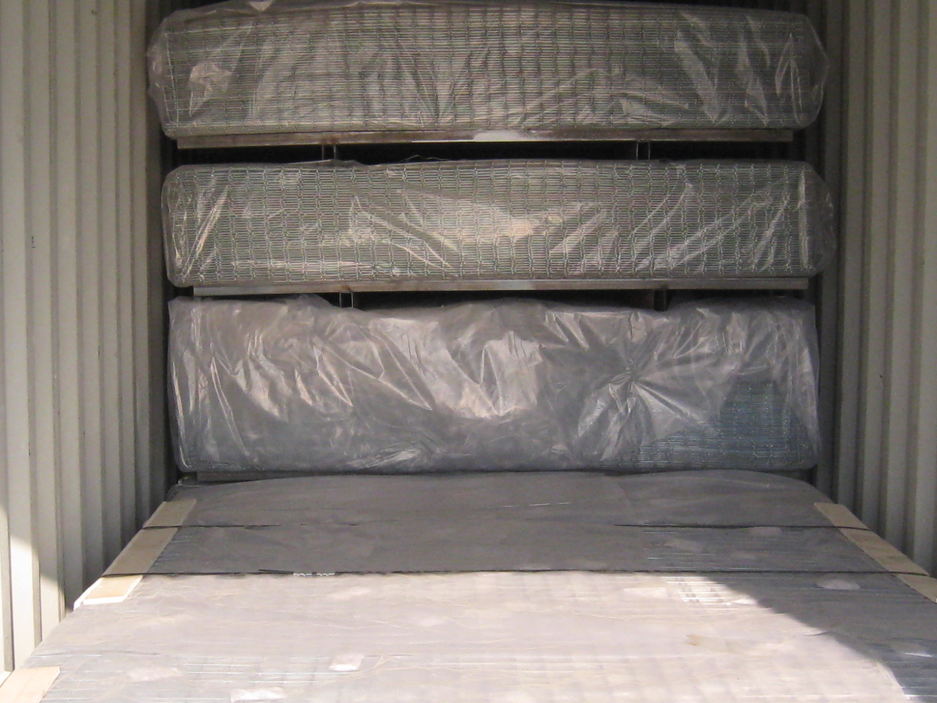 PVC Flattened Expanded Steel Mesh Sheet Diamond 1.8m Height
