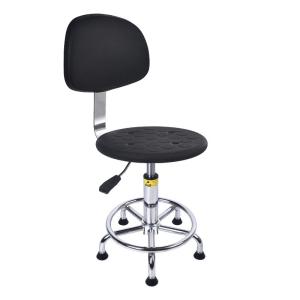 China Adjustable Armrest Height 25-30 Industry Polyurethane Foaming LAB Chairs With PU Material factory