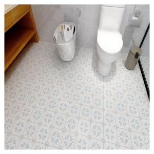 China Waterproof Kitchen and Bathroom Floor Stickers Self-Adhesive PVC factory