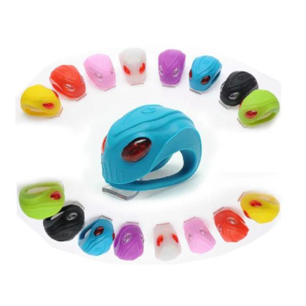 China Kids Outside Led Lights On Bicycle , Portable Bicycle Flashing Led Lights factory