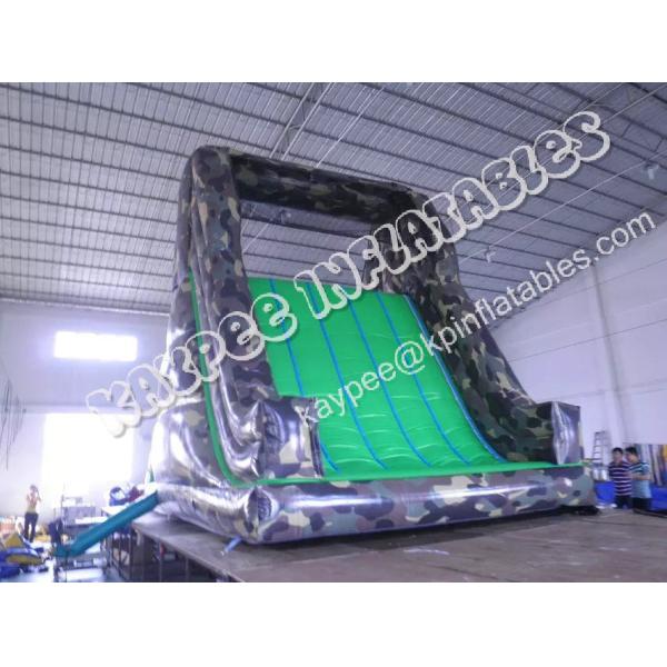 China Inflatable camouflage slide, Jungle slide,Inflatable standard slide factory
