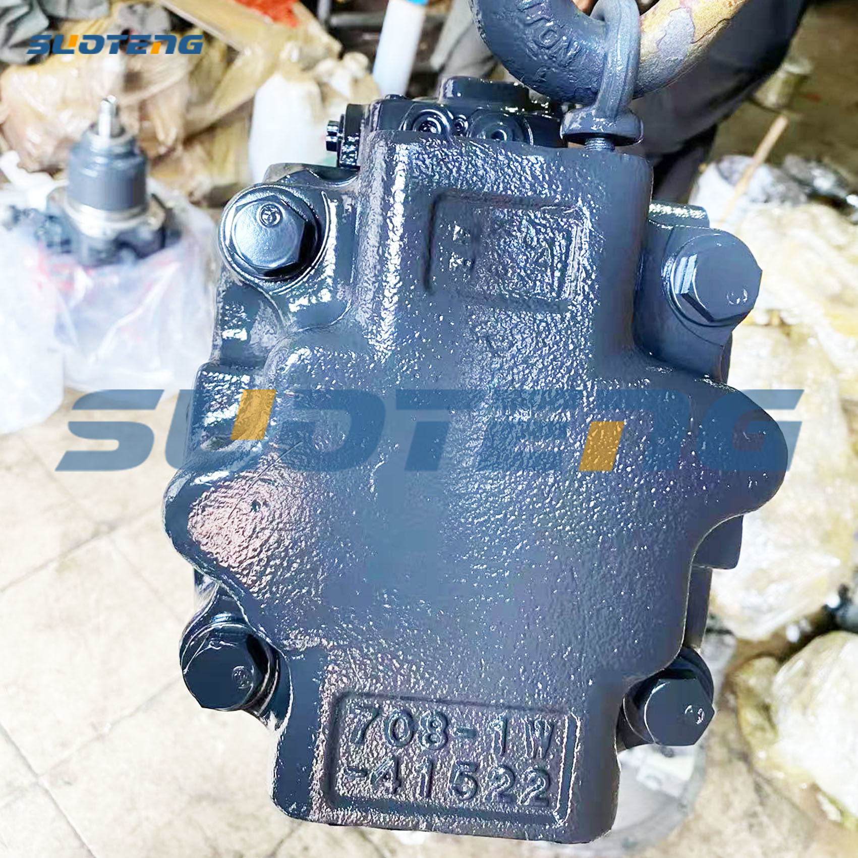 708-1W-41522 Hydraulic Pump Piston Pump 7081W41522 For Backhoe Loader WB146