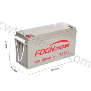 Deep Cycle Marine Solar Batteries Replacement 12V 150Ah For RV Solar Systems