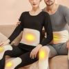 China Rechargeable Warming Suit Heated Thermal Underwear Set for Women factory